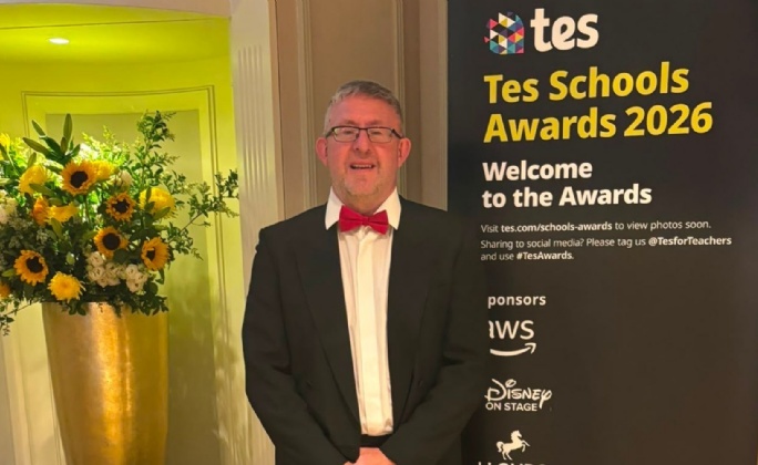 Latest News » Head of Science Celebrates National Recognition at Tes Schools Awards 2026